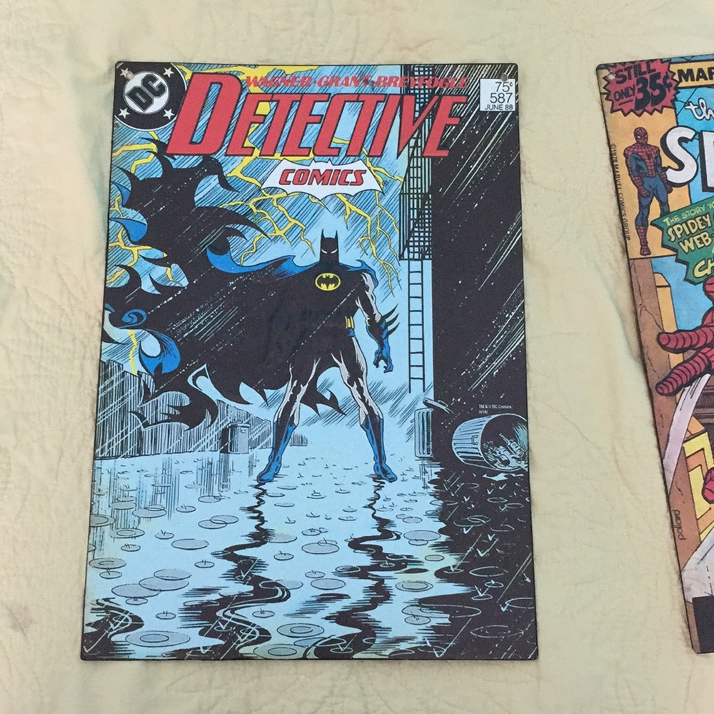 Metal comic signs
